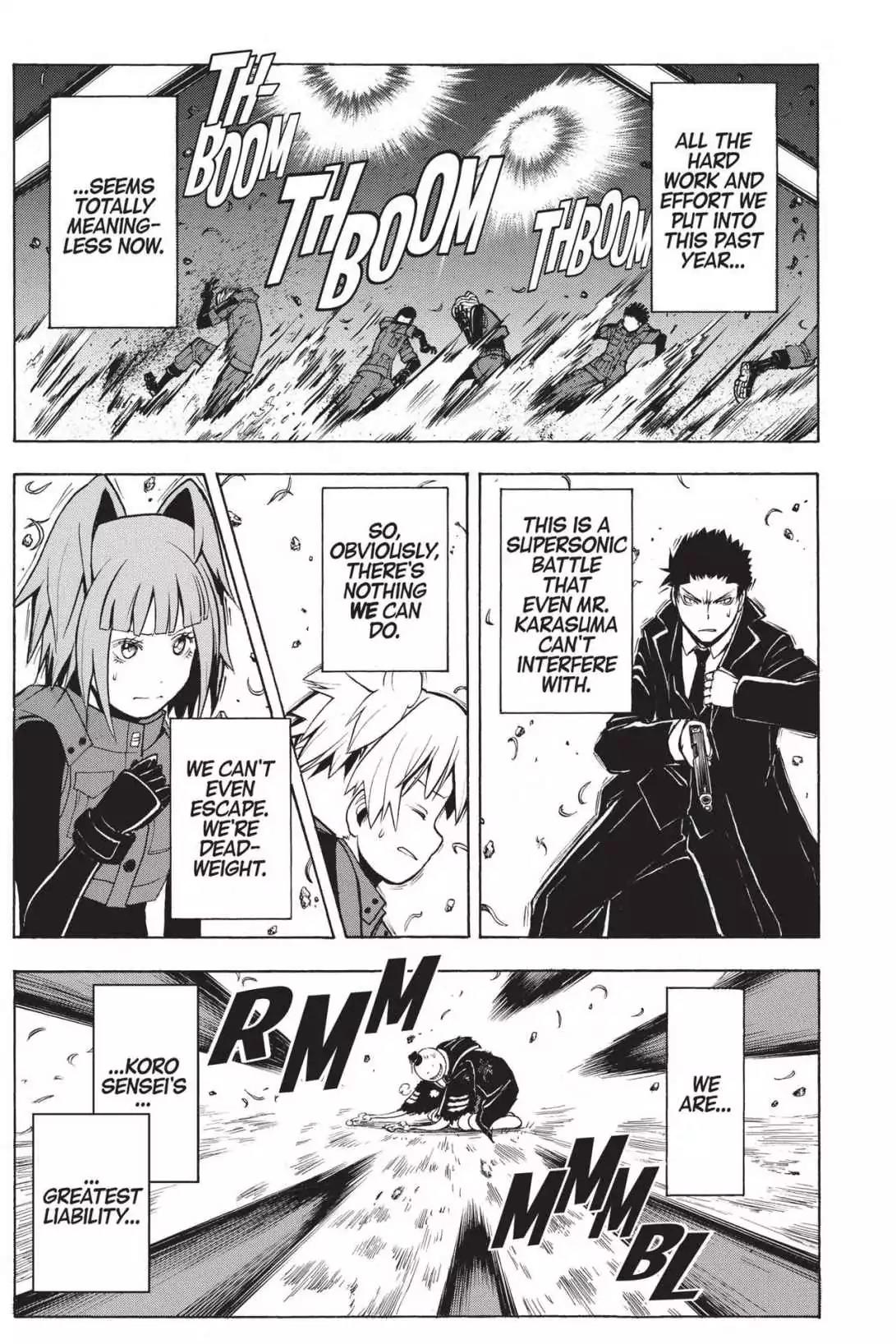 Ansatsu Kyoushitsu Chapter 172 page 11 - Chapter 172: Vol.20 CLASS 172: Time for the Students