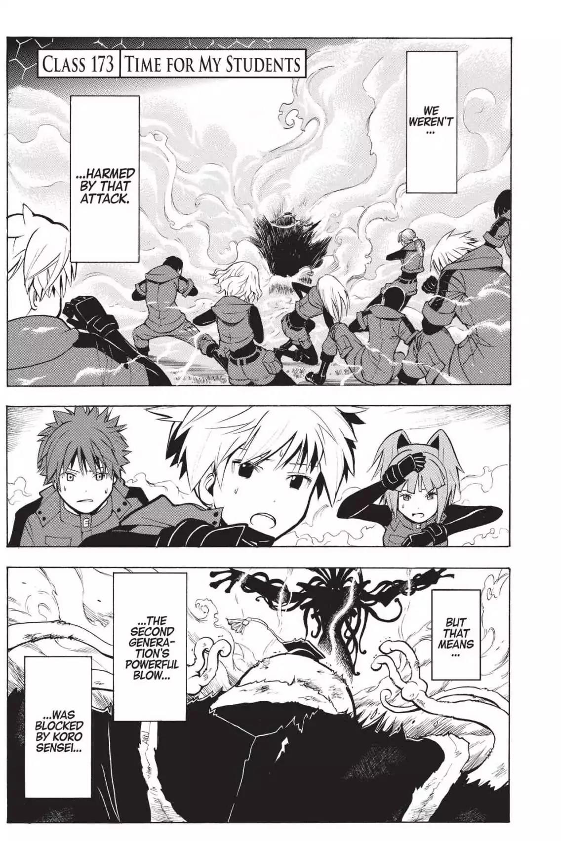 Ansatsu Kyoushitsu Chapter 172 page 21 - Chapter 172: Vol.20 CLASS 172: Time for the Students