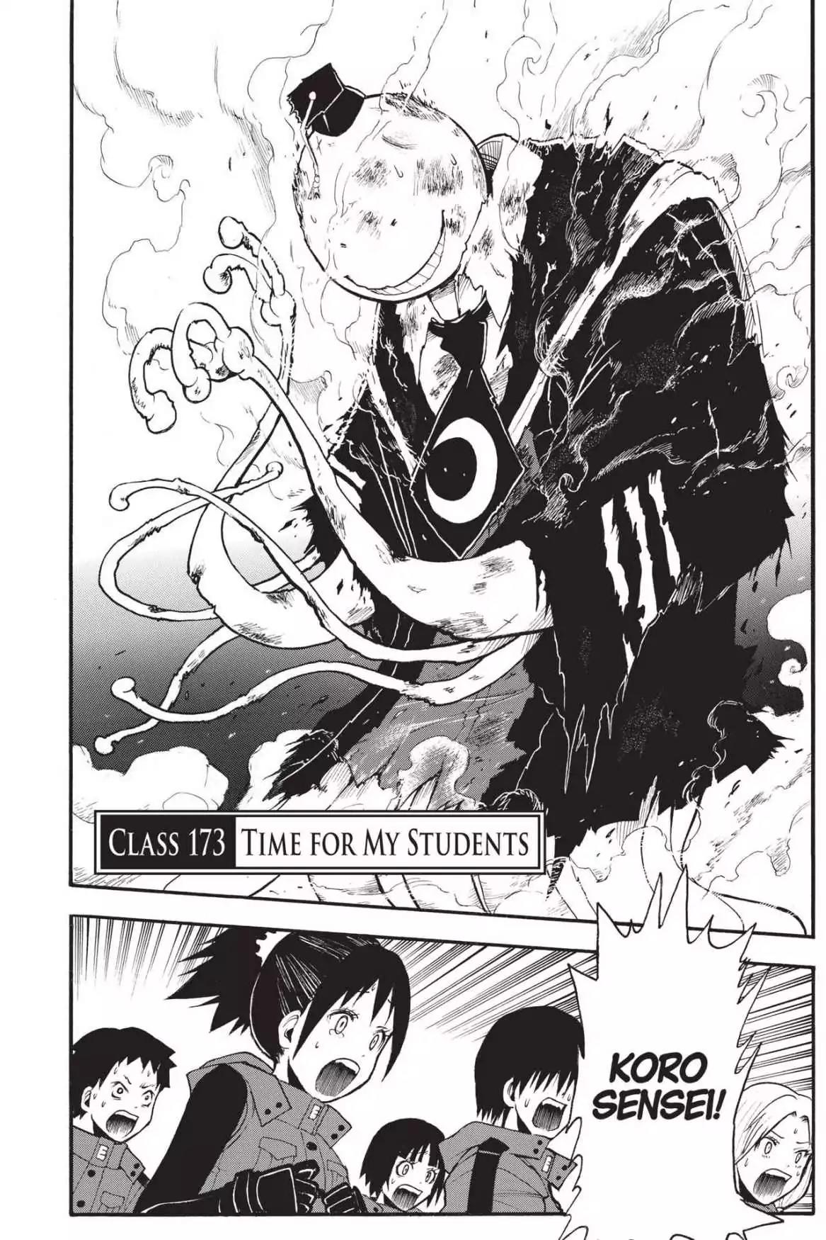 Ansatsu Kyoushitsu Chapter 173 page 1 - Chapter 173: Vol.20 CLASS 173: Time for My Students
