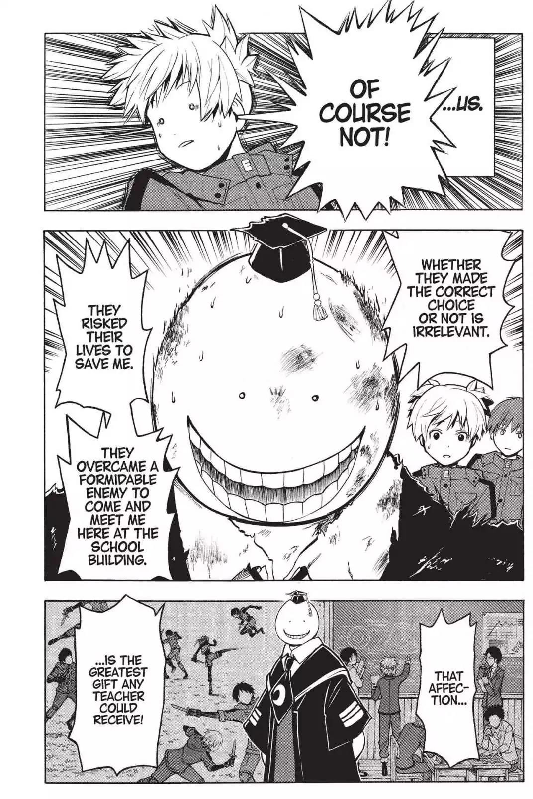 Ansatsu Kyoushitsu Chapter 173 page 7 - Chapter 173: Vol.20 CLASS 173: Time for My Students