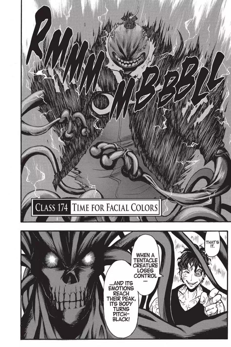 Ansatsu Kyoushitsu Chapter 174 page 2 - Chapter 174: Vol.20 CLASS 174: Time for Facial Colors