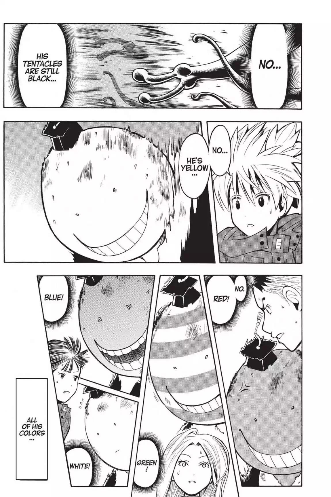Ansatsu Kyoushitsu Chapter 174 page 9 - Chapter 174: Vol.20 CLASS 174: Time for Facial Colors