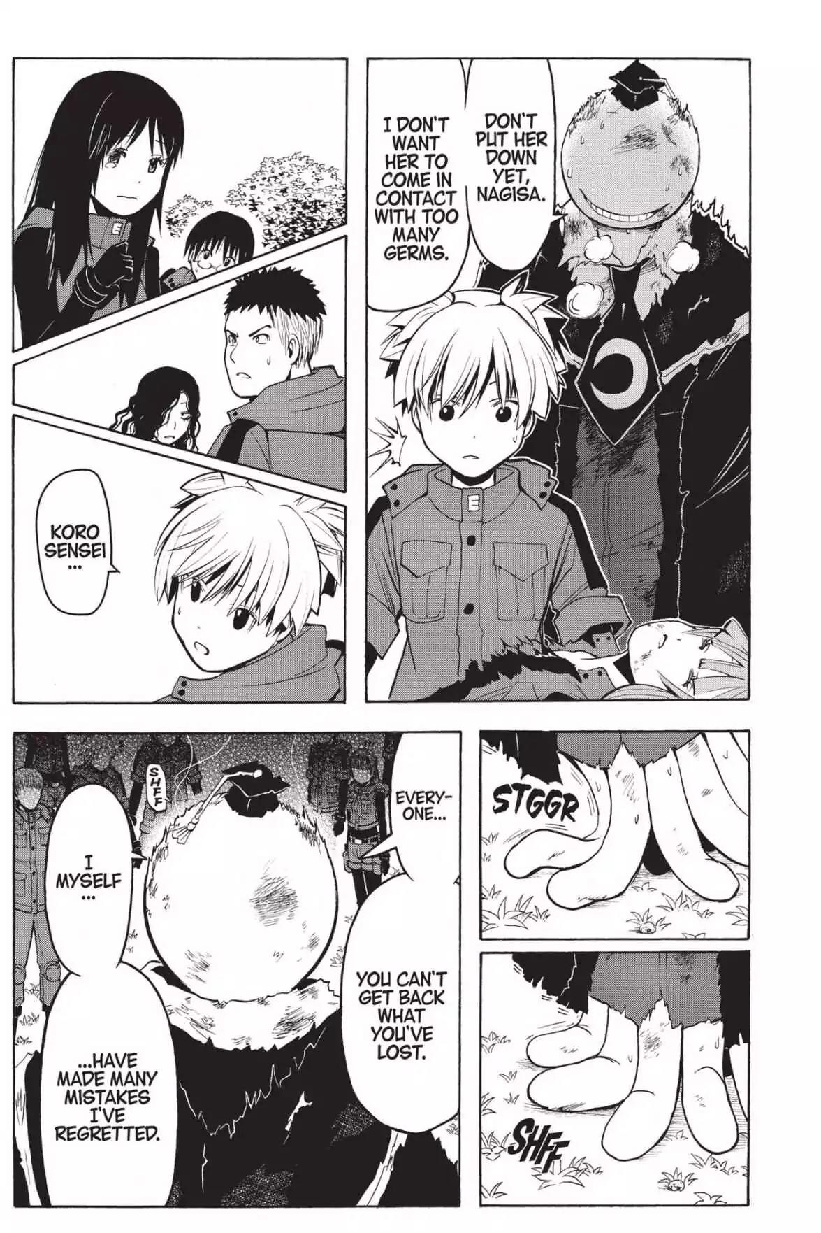 Ansatsu Kyoushitsu Chapter 175 page 9 - Chapter 175: Vol.20 CLASS 175: Timeless