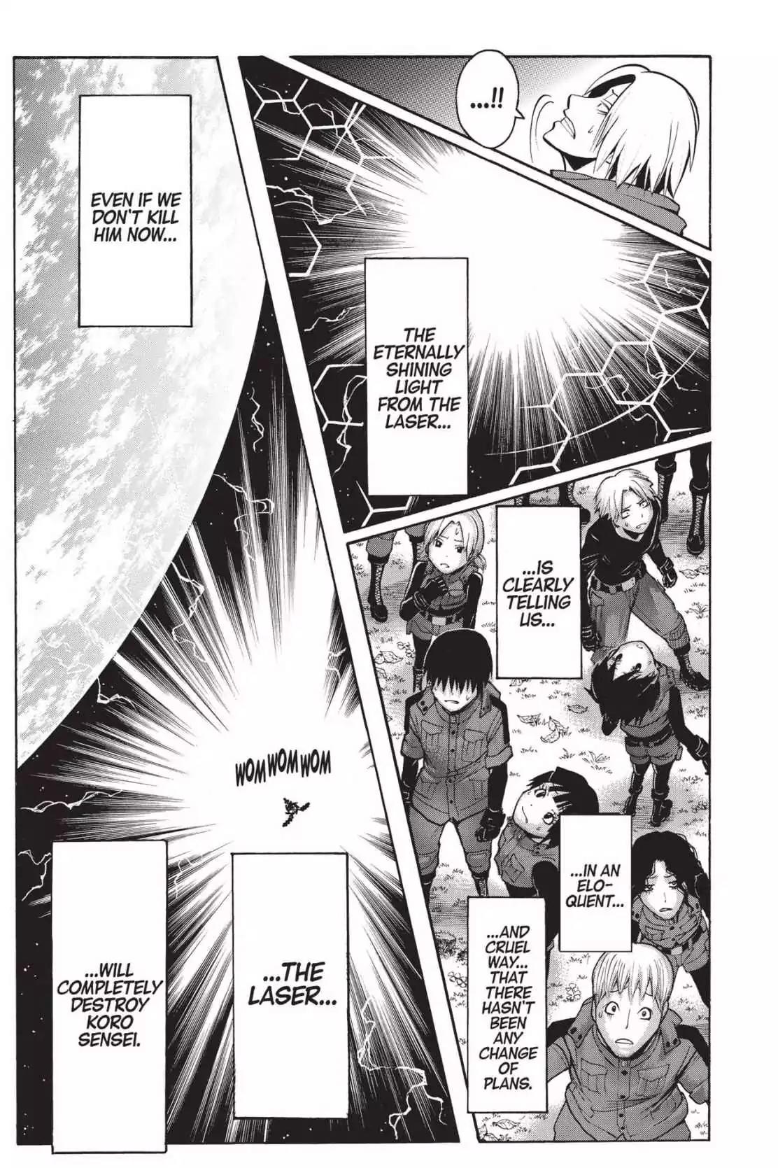 Ansatsu Kyoushitsu Chapter 176 page 7 - Chapter 176: Vol.20 CLASS 176: The Time Has Come