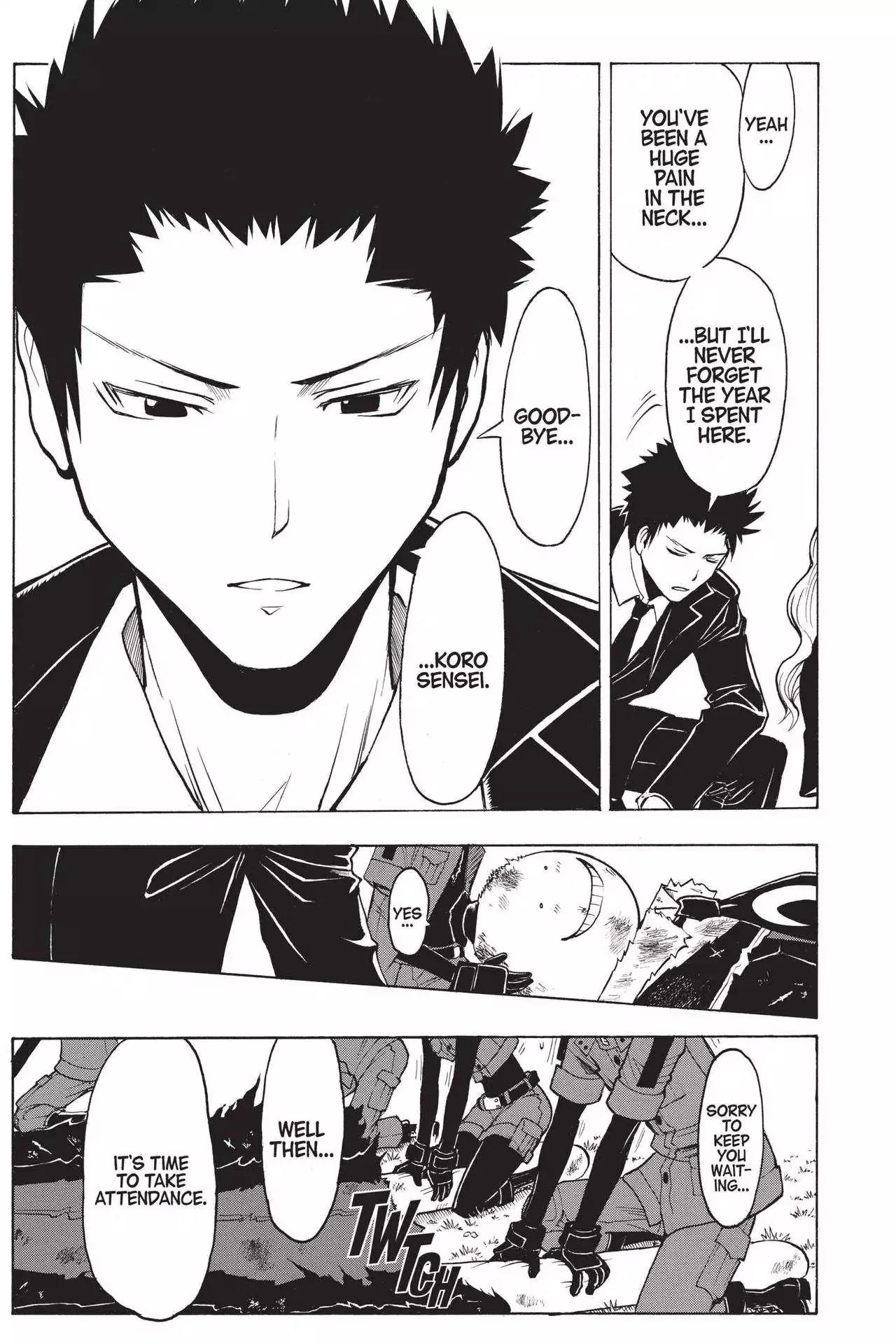Ansatsu Kyoushitsu Chapter 177 page 4 - Chapter 177: Vol.20 CLASS 177: Time to Graduate