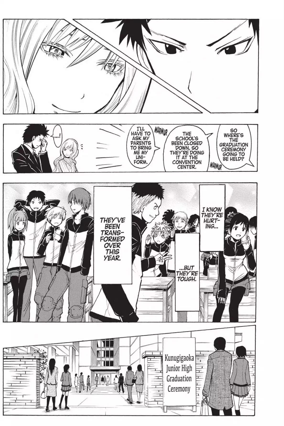 Ansatsu Kyoushitsu Chapter 178 page 16 - Chapter 178: Vol.21 CLASS 178: Time for Tears