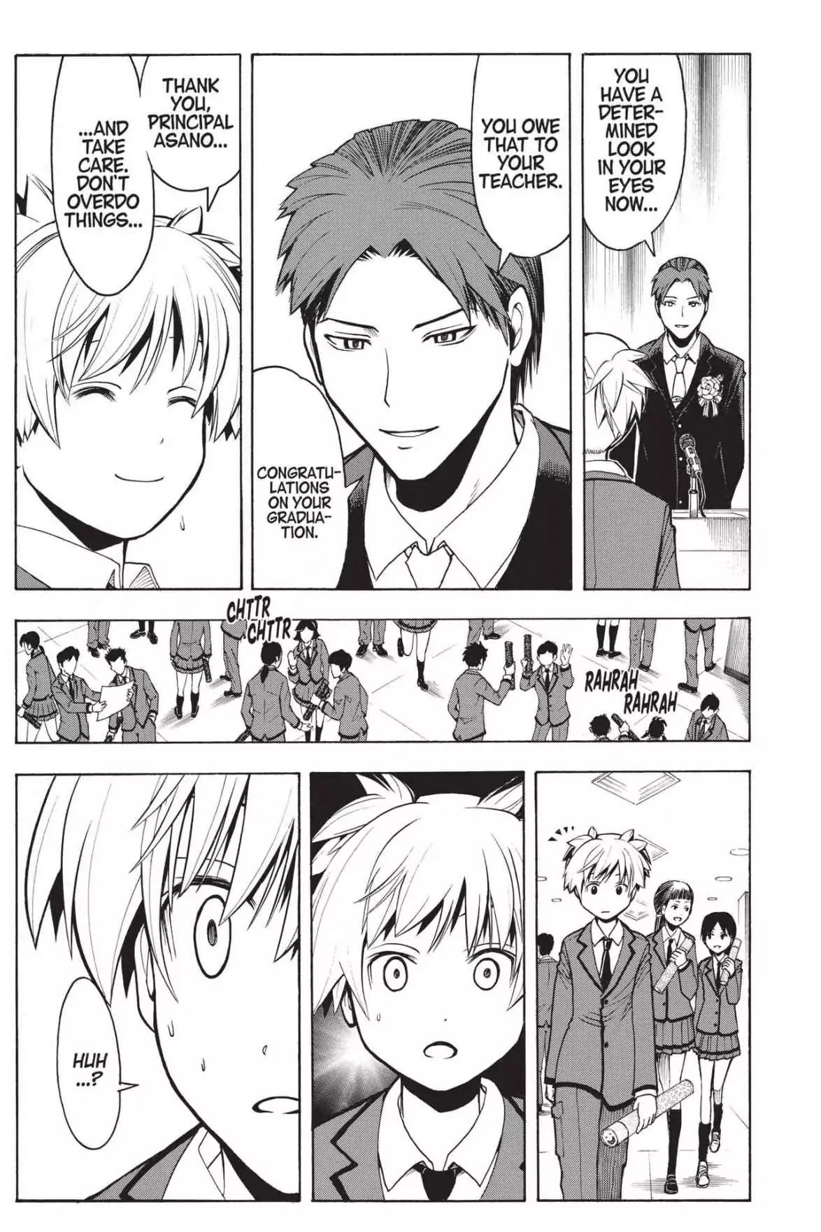 Ansatsu Kyoushitsu Chapter 178 page 18 - Chapter 178: Vol.21 CLASS 178: Time for Tears