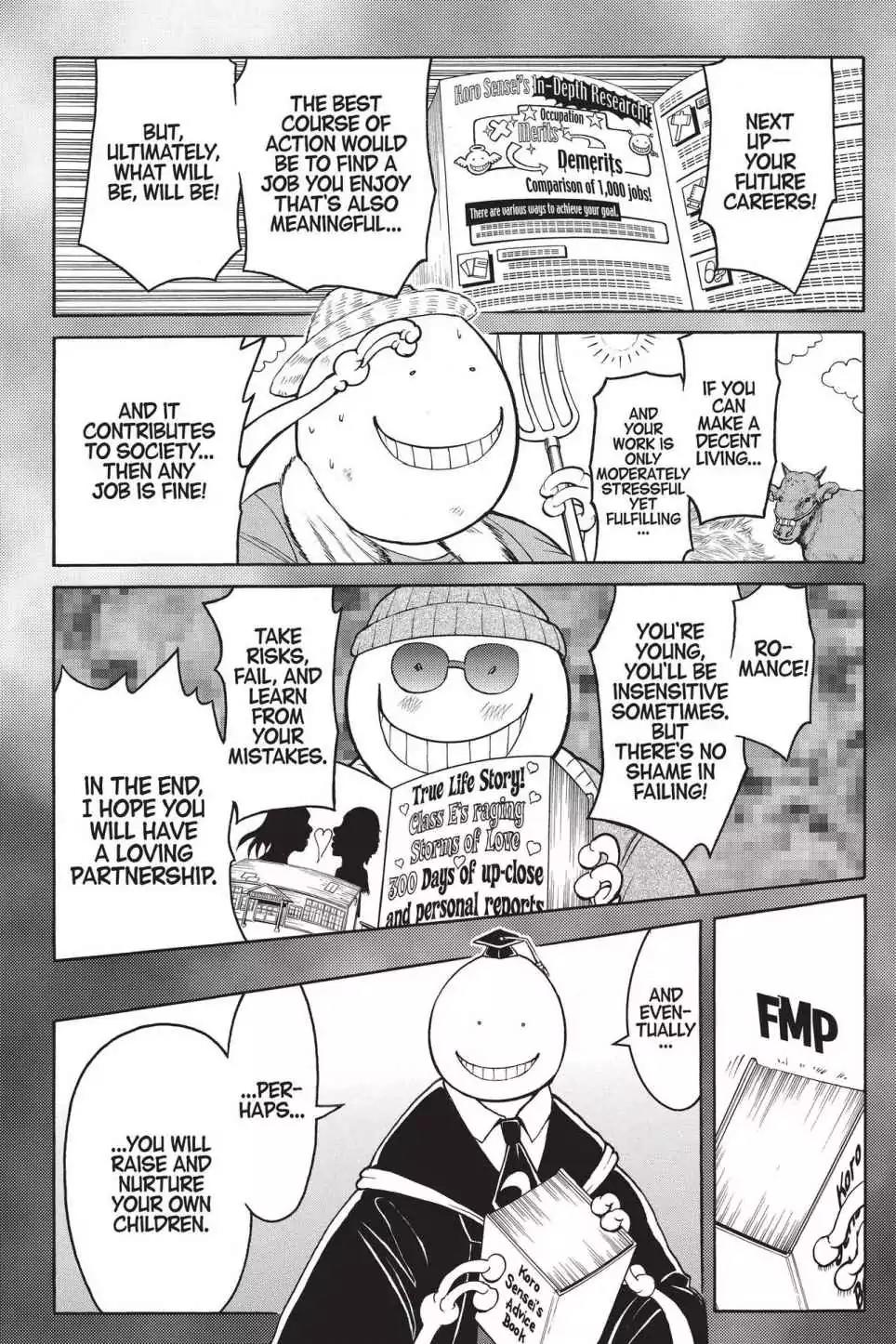 Ansatsu Kyoushitsu Chapter 178 page 7 - Chapter 178: Vol.21 CLASS 178: Time for Tears