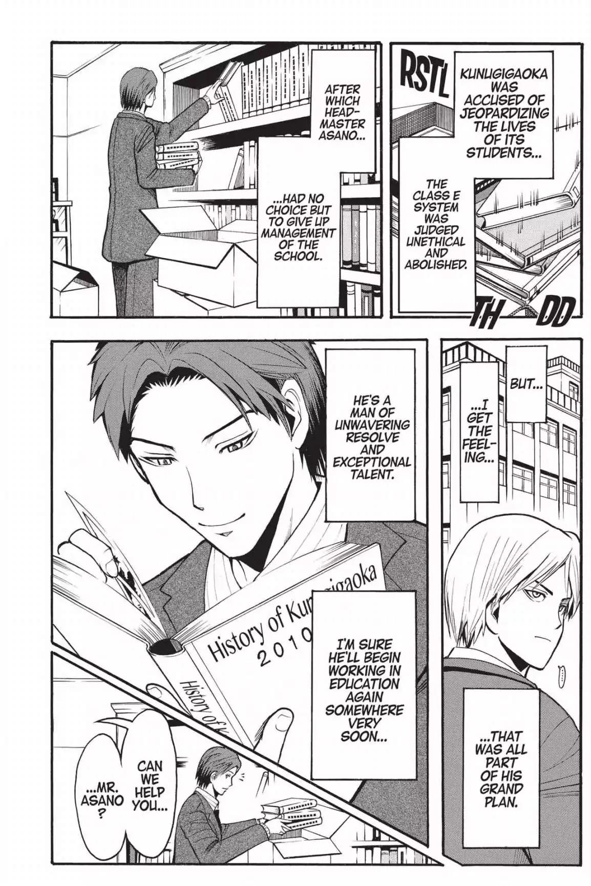 Ansatsu Kyoushitsu Chapter 179 page 4 - Chapter 179: Vol.21 CLASS 179: Time Passes