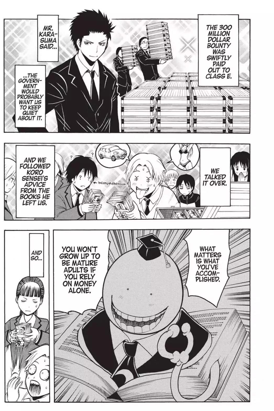 Ansatsu Kyoushitsu Chapter 179 page 7 - Chapter 179: Vol.21 CLASS 179: Time Passes