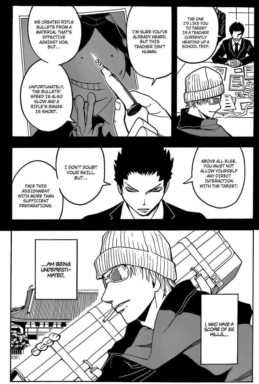 Ansatsu Kyoushitsu Chapter 18 page 3 - Chapter 18 : Red Time.