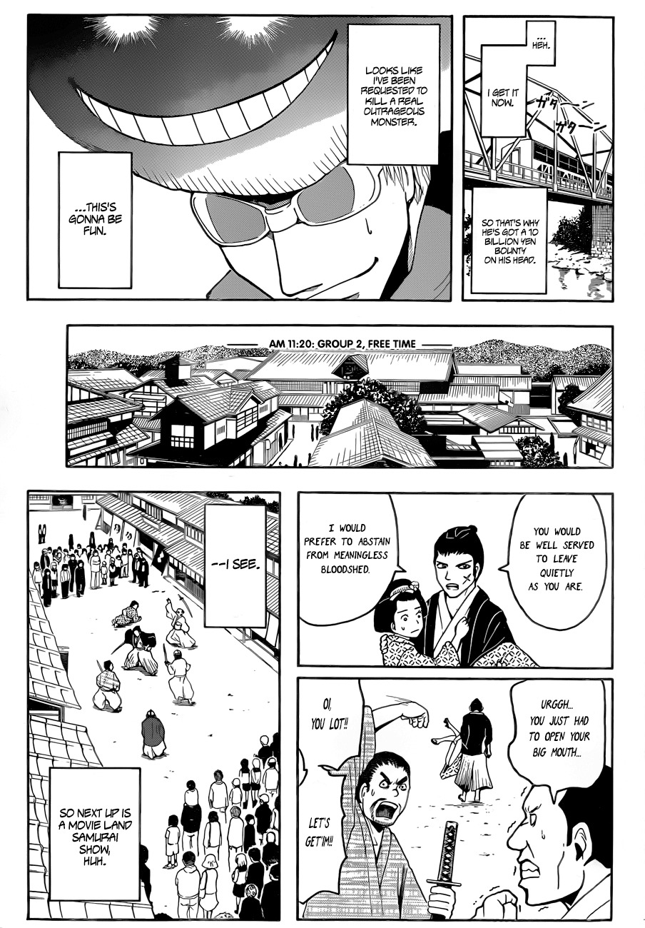 Ansatsu Kyoushitsu Chapter 18 page 8 - Chapter 18 : Red Time.