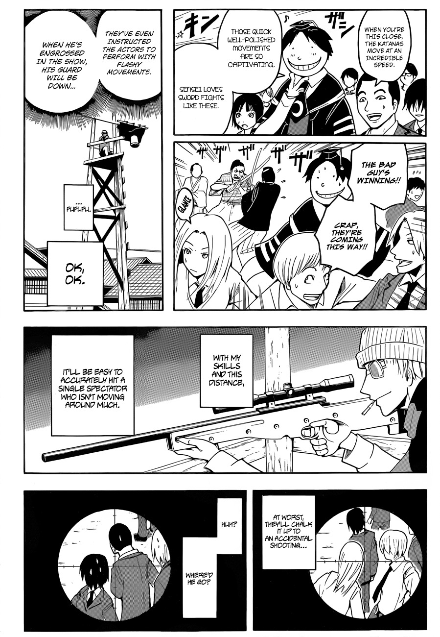 Ansatsu Kyoushitsu Chapter 18 page 9 - Chapter 18 : Red Time.