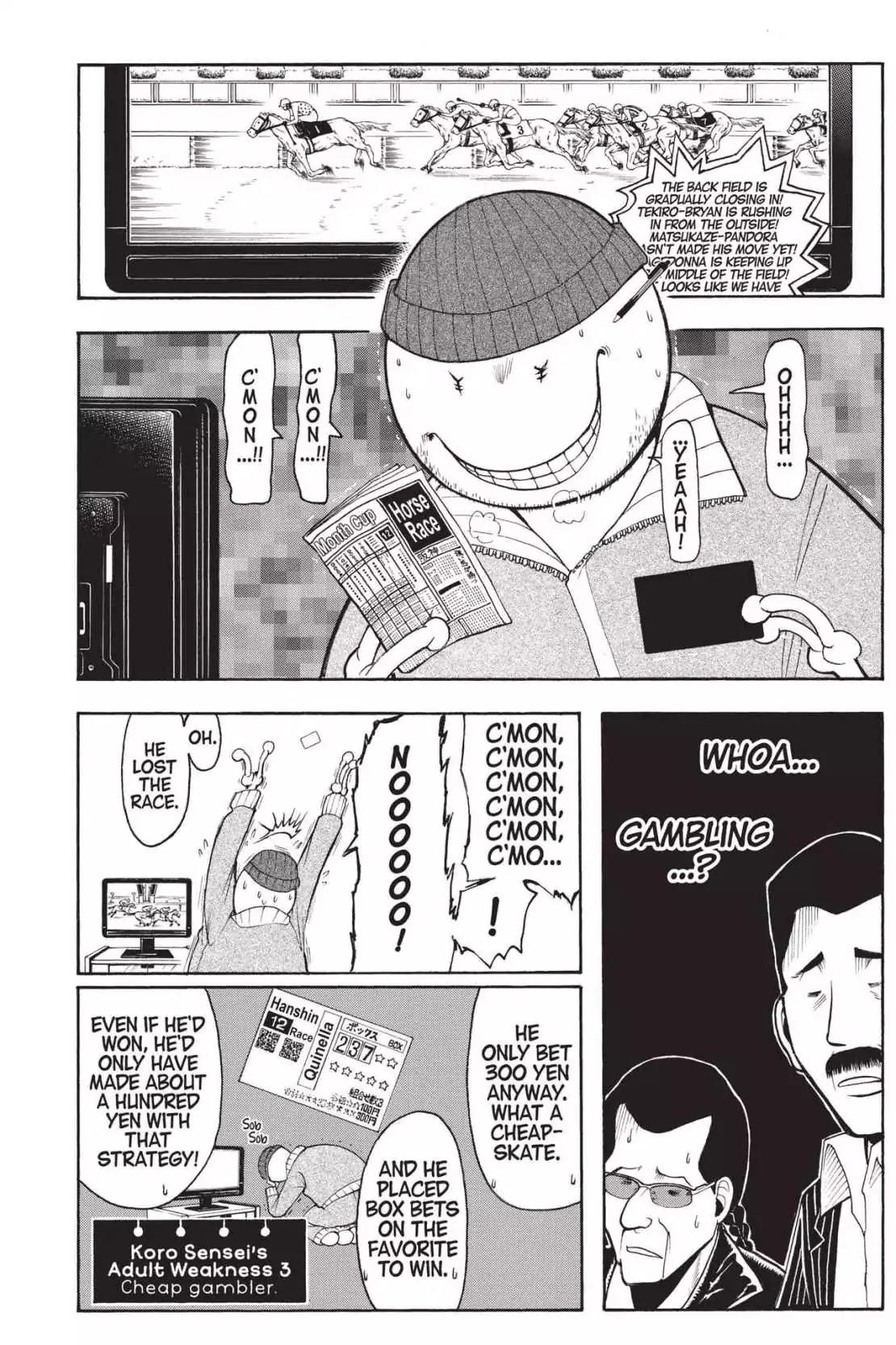 Ansatsu Kyoushitsu Chapter 180.5 page 10 - Vol.21 EXTRA CLASS 1: Time to Come Home