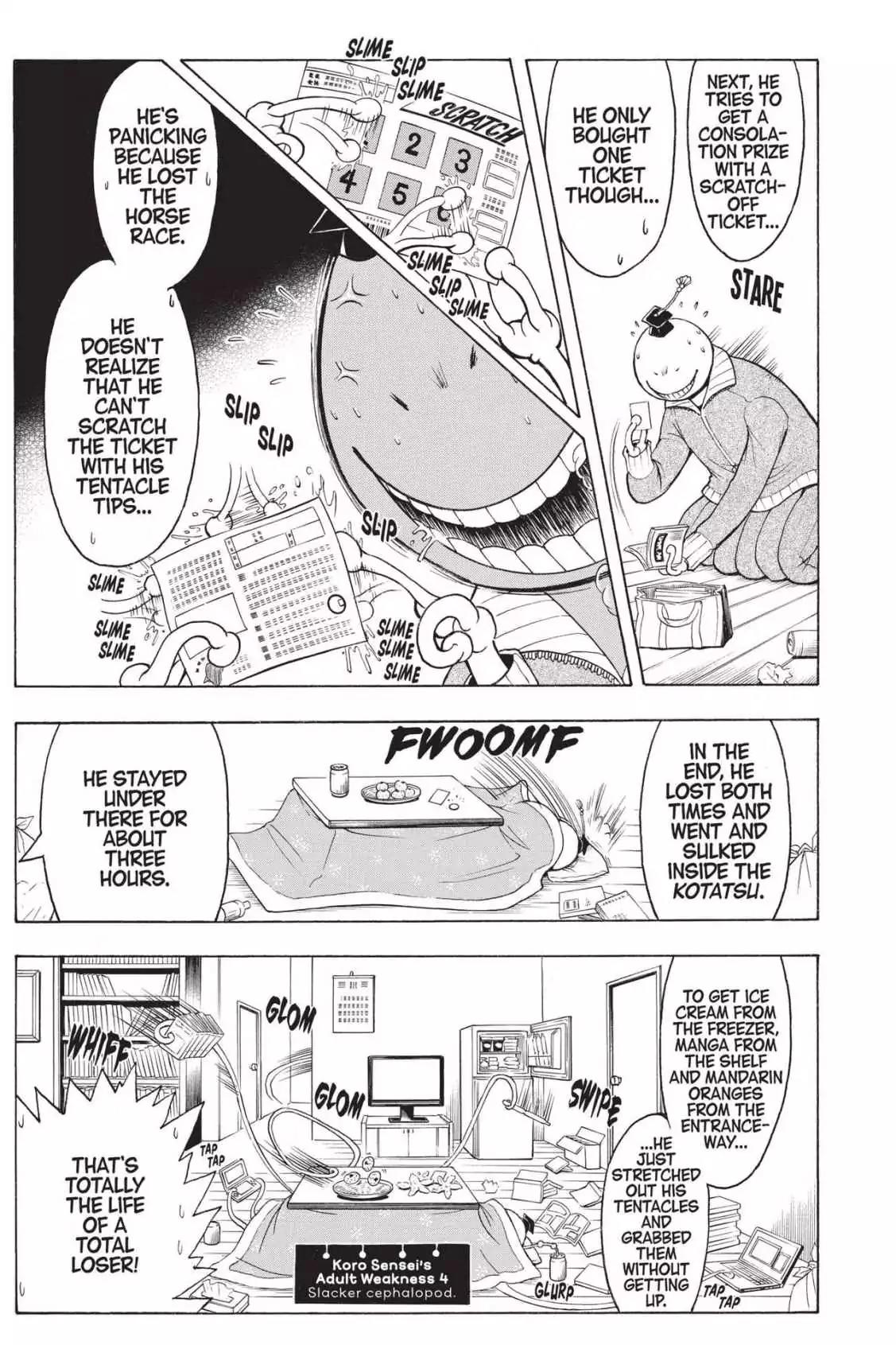 Ansatsu Kyoushitsu Chapter 180.5 page 11 - Vol.21 EXTRA CLASS 1: Time to Come Home