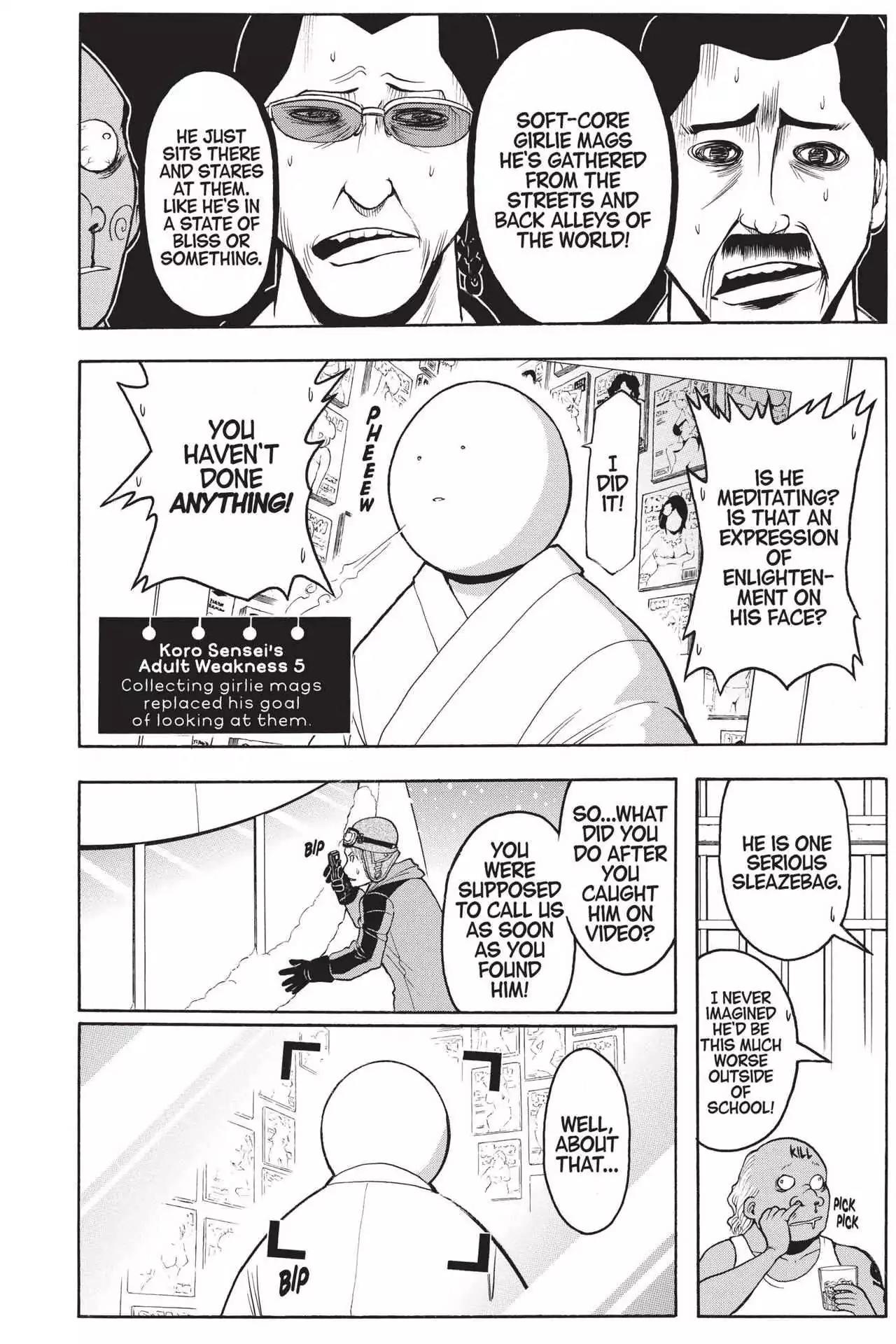 Ansatsu Kyoushitsu Chapter 180.5 page 14 - Vol.21 EXTRA CLASS 1: Time to Come Home