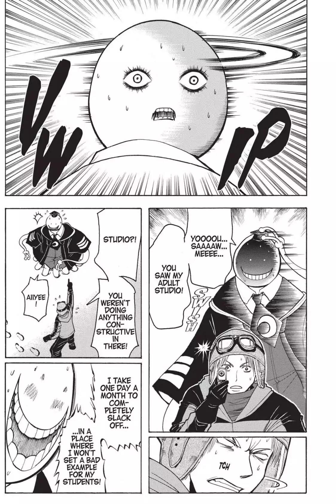 Ansatsu Kyoushitsu Chapter 180.5 page 15 - Vol.21 EXTRA CLASS 1: Time to Come Home