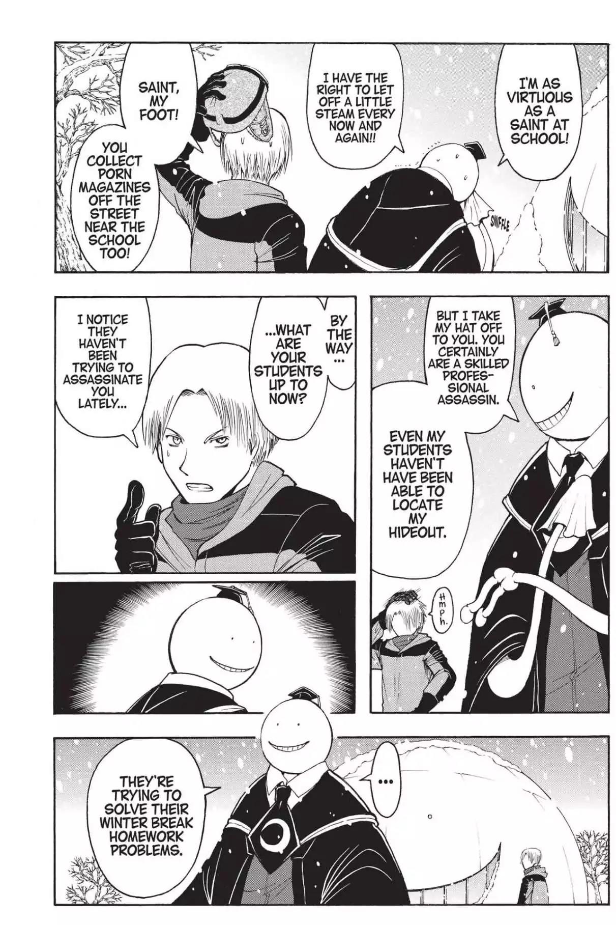 Ansatsu Kyoushitsu Chapter 180.5 page 16 - Vol.21 EXTRA CLASS 1: Time to Come Home