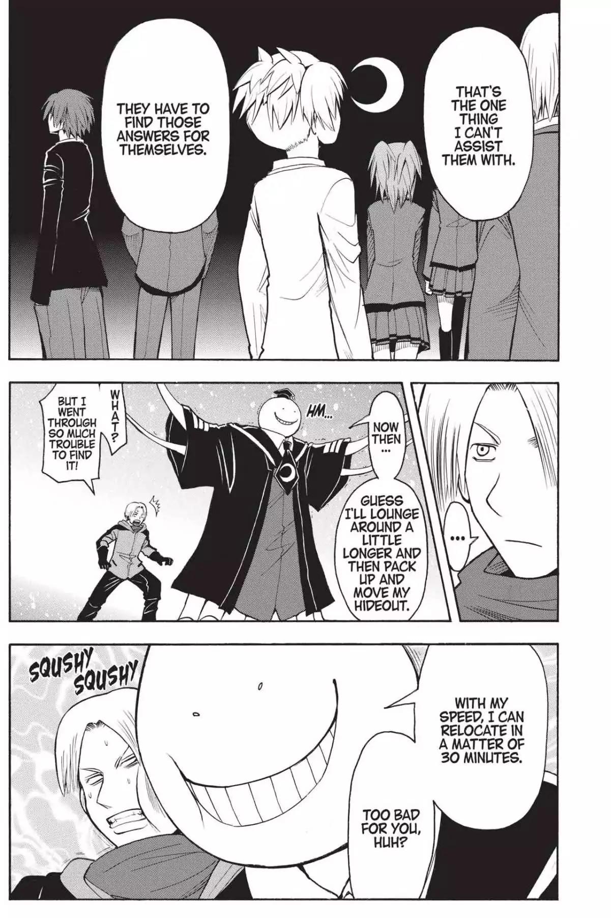 Ansatsu Kyoushitsu Chapter 180.5 page 17 - Vol.21 EXTRA CLASS 1: Time to Come Home
