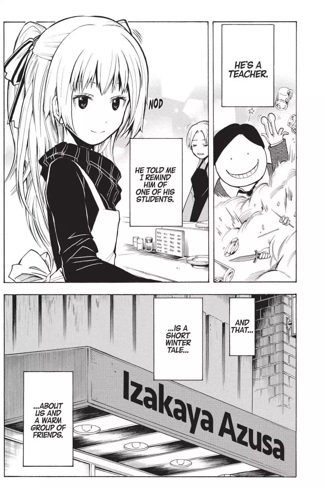 Ansatsu Kyoushitsu Chapter 180.5 page 21 - Vol.21 EXTRA CLASS 1: Time to Come Home