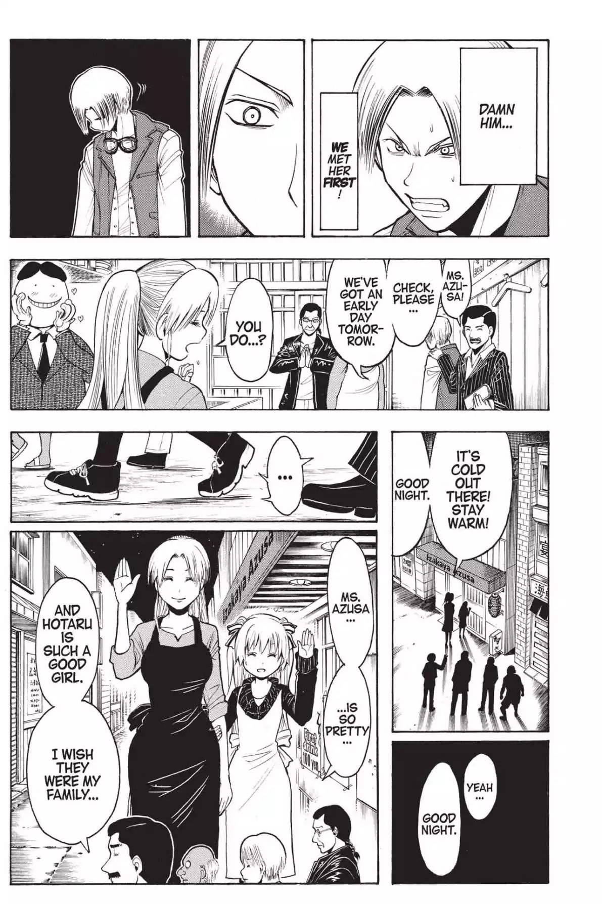 Ansatsu Kyoushitsu Chapter 180.6 page 11 - Vol.21 EXTRA CLASS 2: Time to Go to the Izakaya