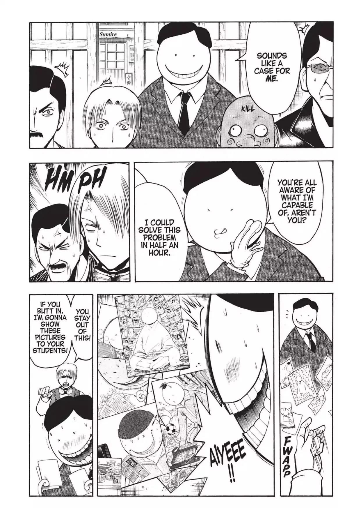 Ansatsu Kyoushitsu Chapter 180.6 page 18 - Vol.21 EXTRA CLASS 2: Time to Go to the Izakaya
