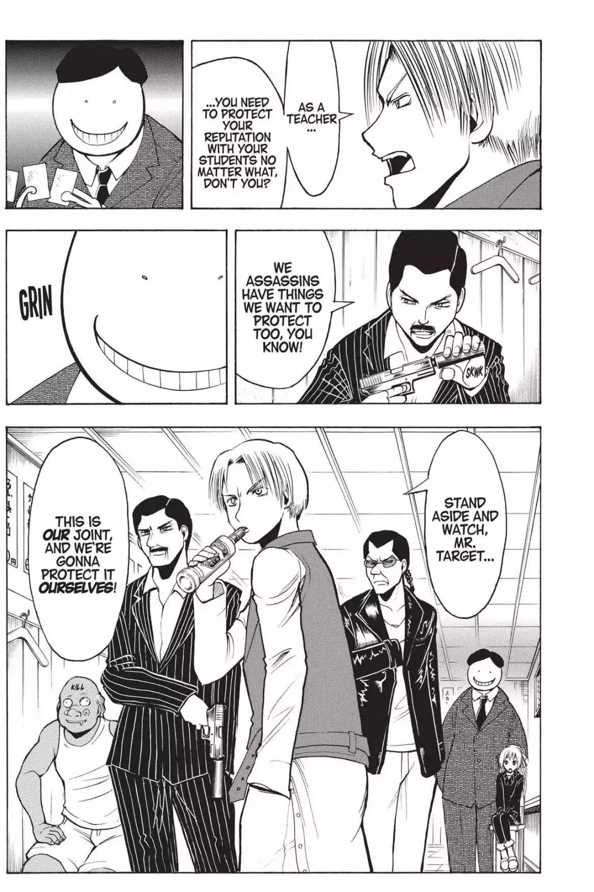 Ansatsu Kyoushitsu Chapter 180.6 page 19 - Vol.21 EXTRA CLASS 2: Time to Go to the Izakaya