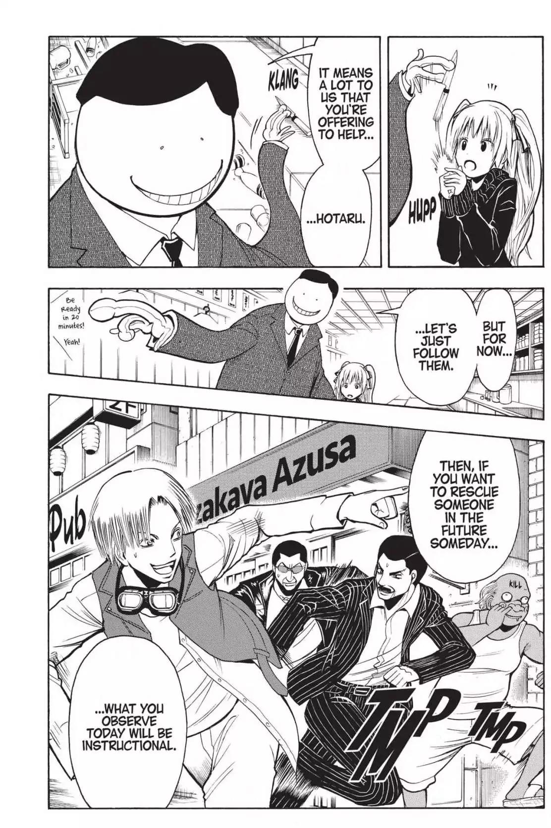 Ansatsu Kyoushitsu Chapter 180.7 page 2 - Vol.21 EXTRA CLASS 3: Time to Reveal Identities
