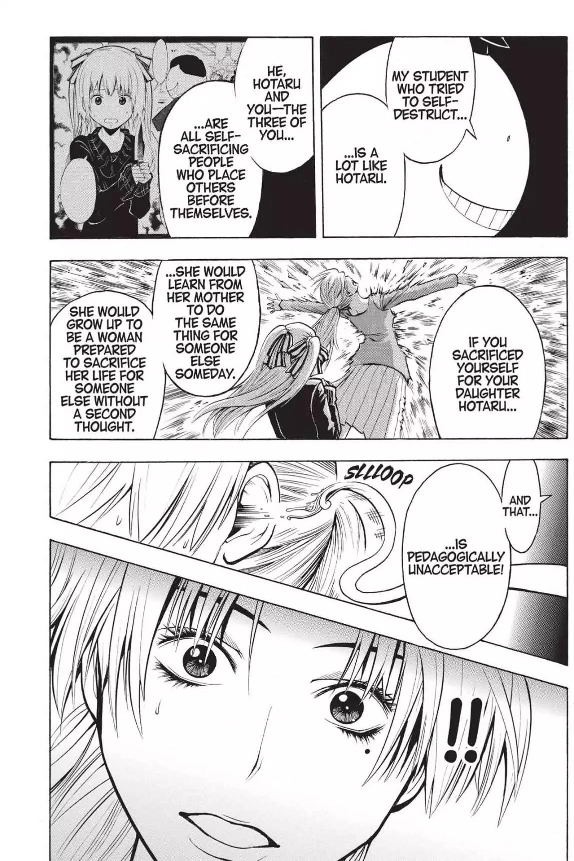 Ansatsu Kyoushitsu Chapter 180.8 page 11 - Vol.21 EXTRA CLASS 4: Time to Say Thank You