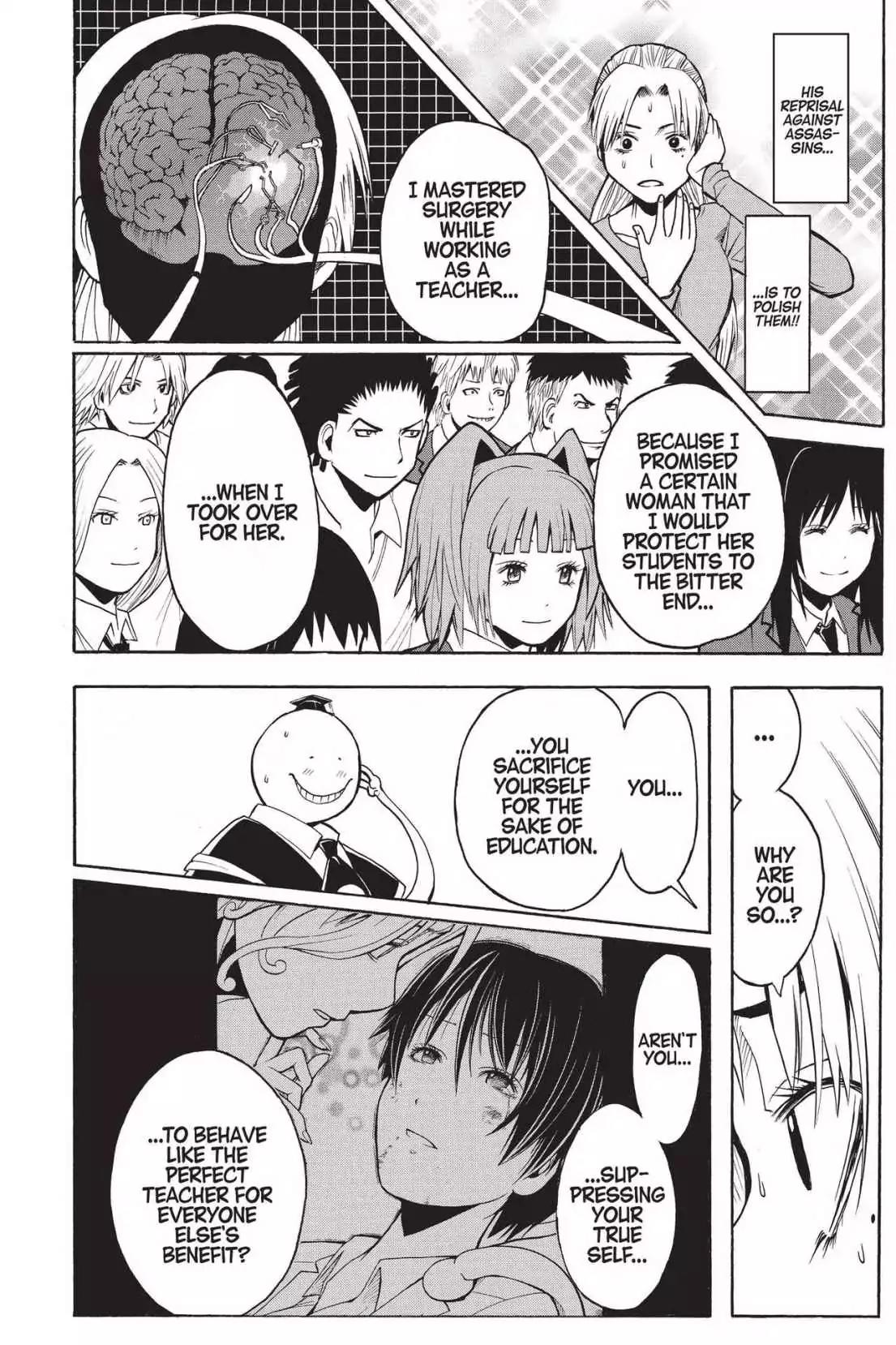 Ansatsu Kyoushitsu Chapter 180.8 page 13 - Vol.21 EXTRA CLASS 4: Time to Say Thank You