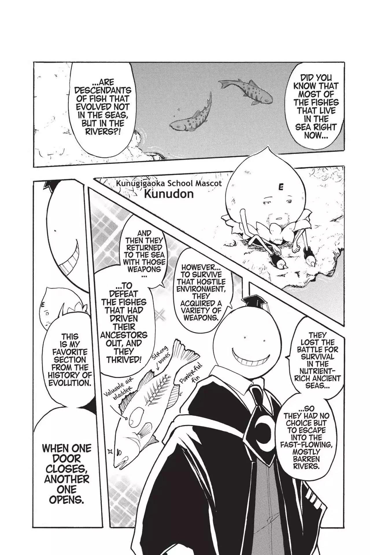 Ansatsu Kyoushitsu Chapter 180.8 page 22 - Vol.21 EXTRA CLASS 4: Time to Say Thank You