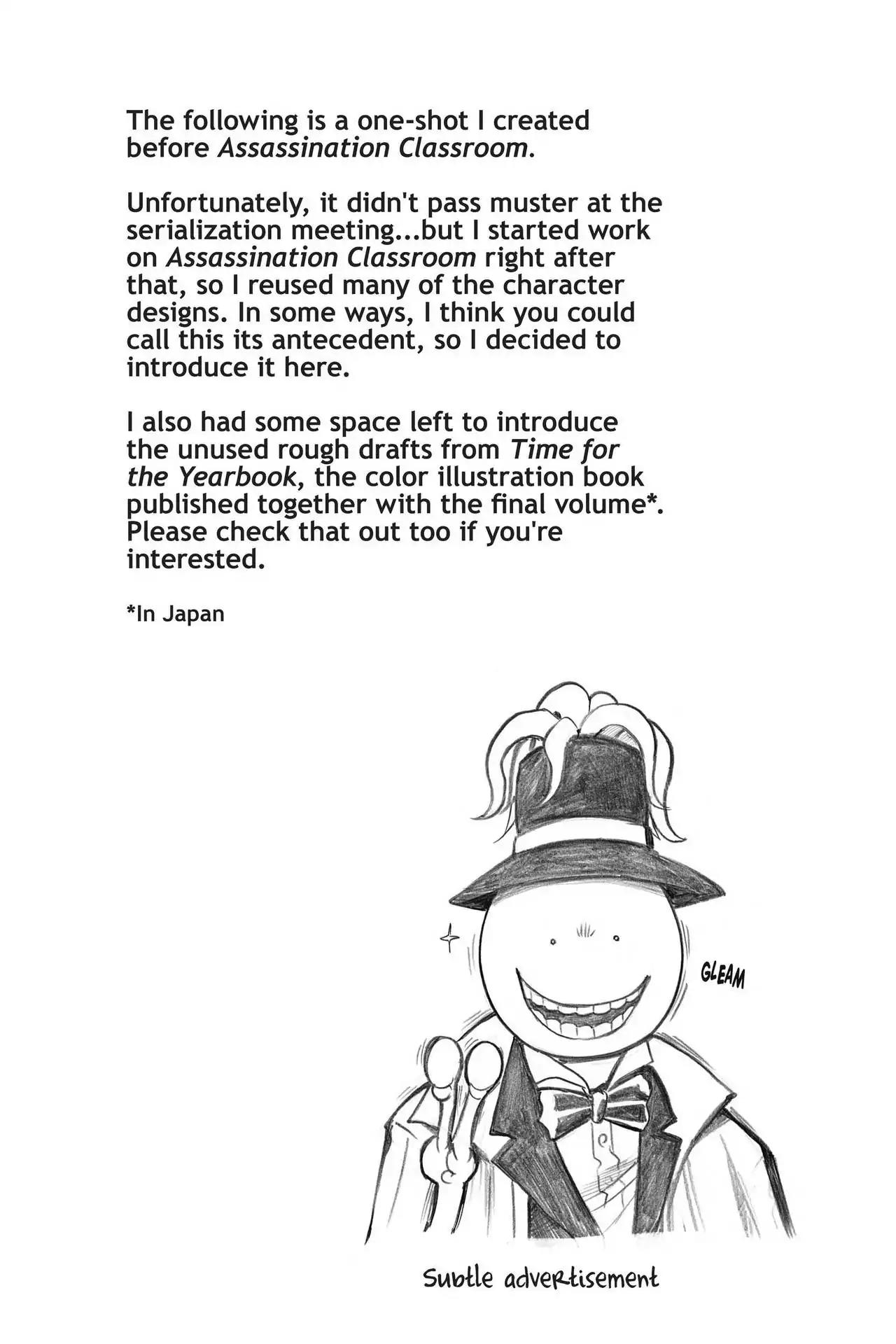 Ansatsu Kyoushitsu Chapter 180.8 page 24 - Vol.21 EXTRA CLASS 4: Time to Say Thank You