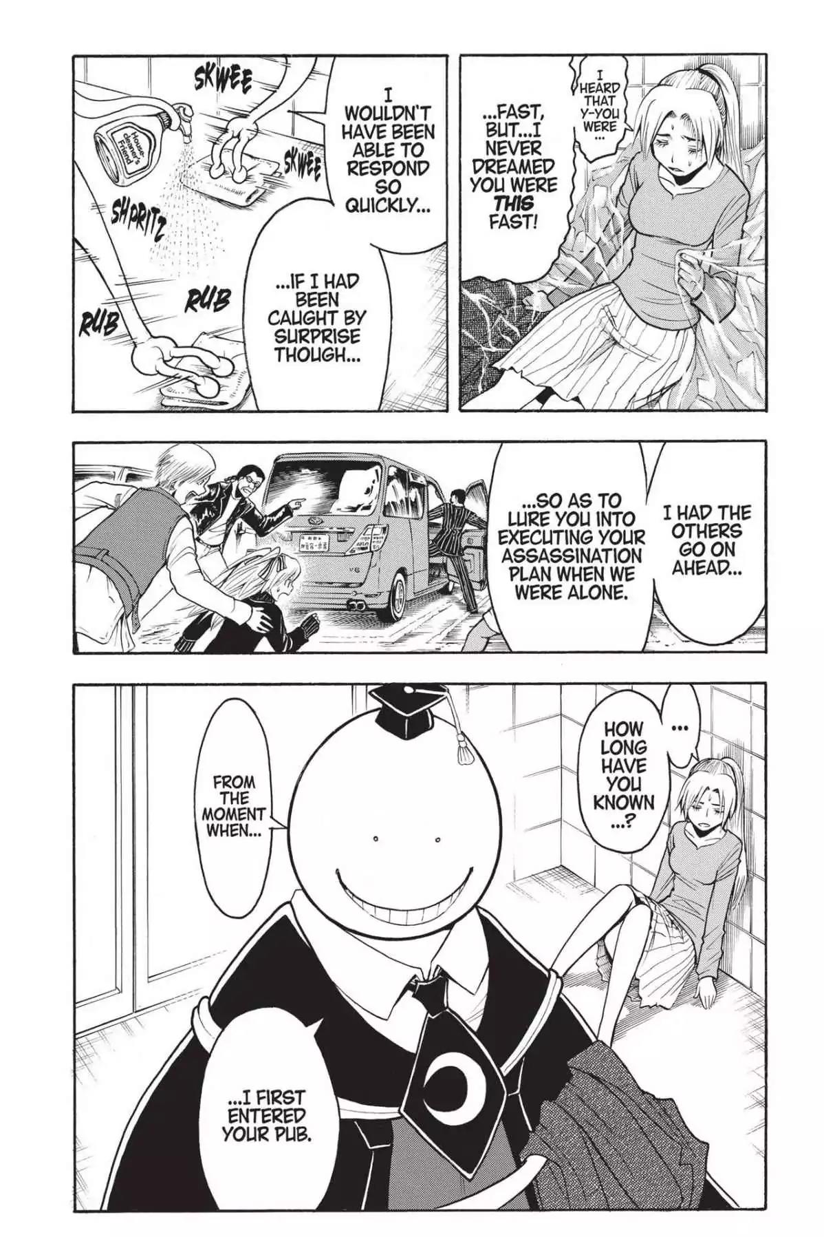 Ansatsu Kyoushitsu Chapter 180.8 page 5 - Vol.21 EXTRA CLASS 4: Time to Say Thank You