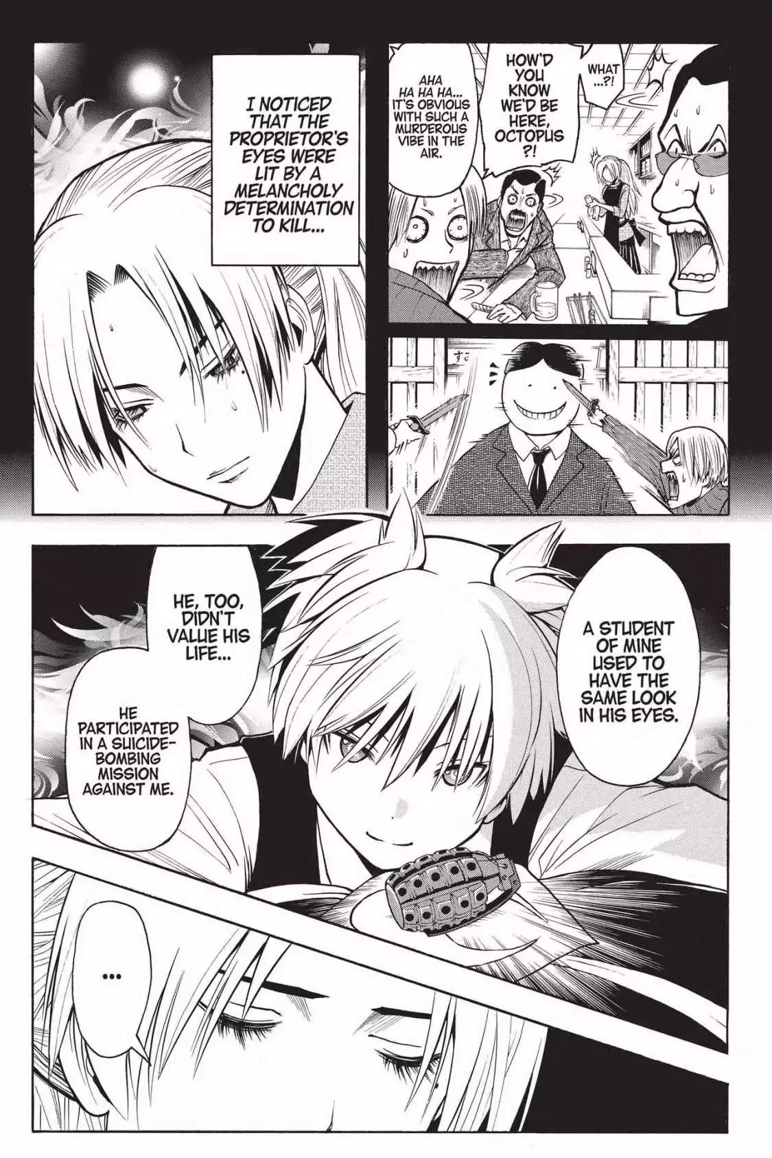 Ansatsu Kyoushitsu Chapter 180.8 page 6 - Vol.21 EXTRA CLASS 4: Time to Say Thank You