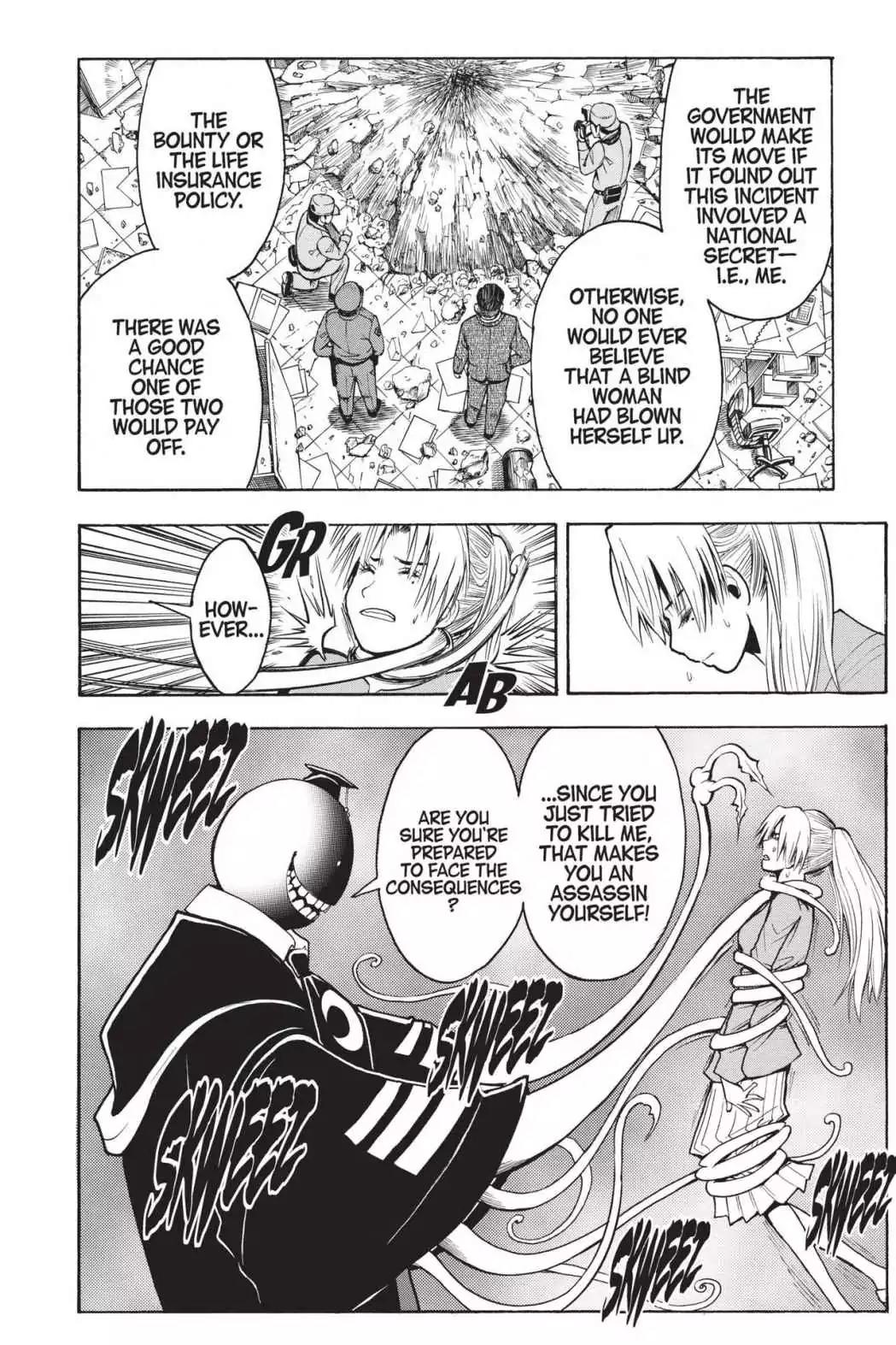 Ansatsu Kyoushitsu Chapter 180.8 page 9 - Vol.21 EXTRA CLASS 4: Time to Say Thank You