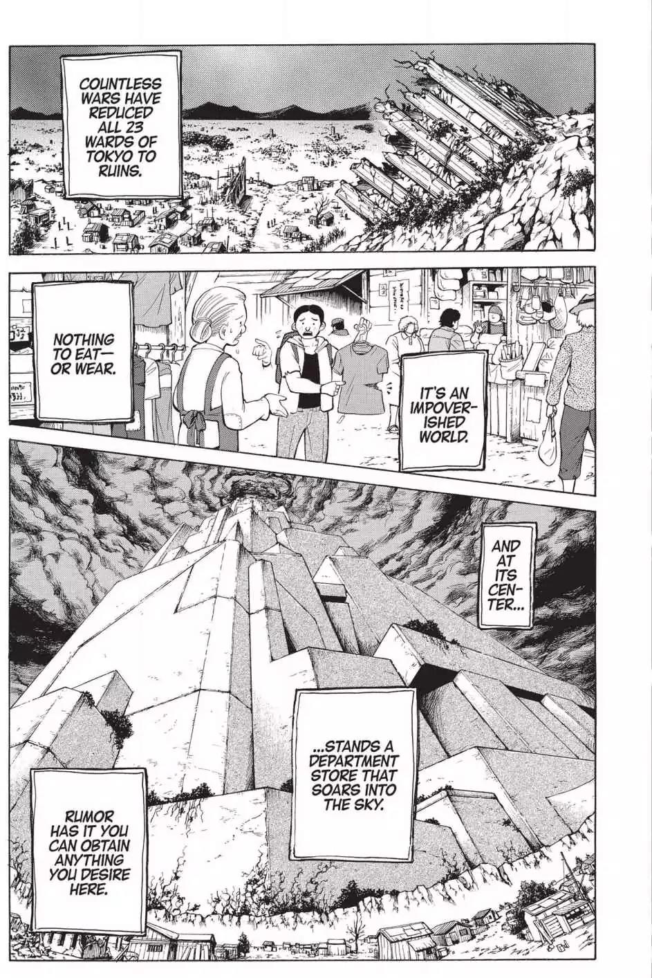 Ansatsu Kyoushitsu Chapter 180.9 page 3 - Vol.21 SPECIAL ONE-SHOT: Tokyo Departmemnt Store War Journal