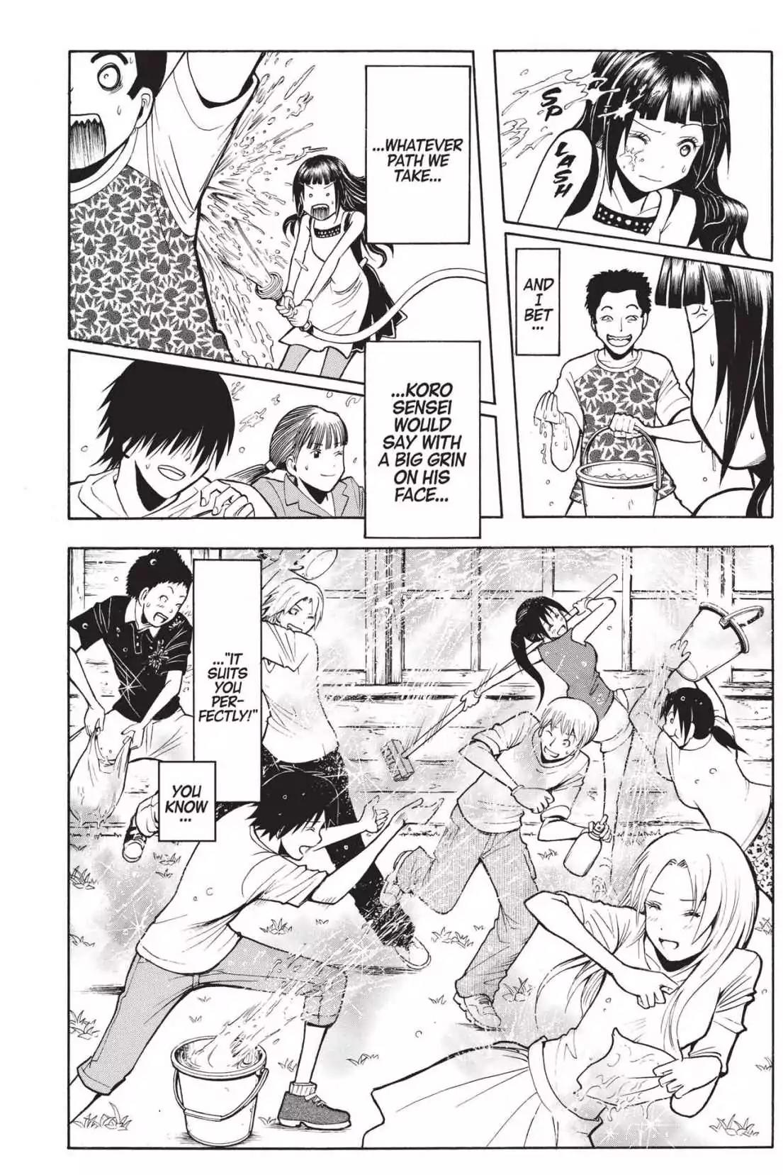 Ansatsu Kyoushitsu Chapter 180 page 8 - Vol.21 FINAL CLASS: Time to Kill [END]