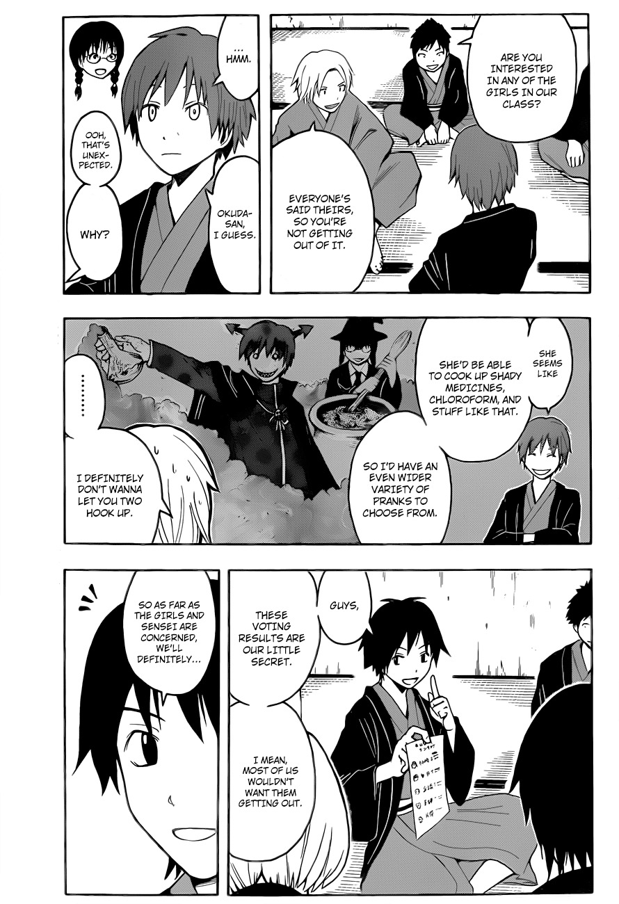 Ansatsu Kyoushitsu Chapter 19 page 10 - Chapter 19 : Curiosity Time