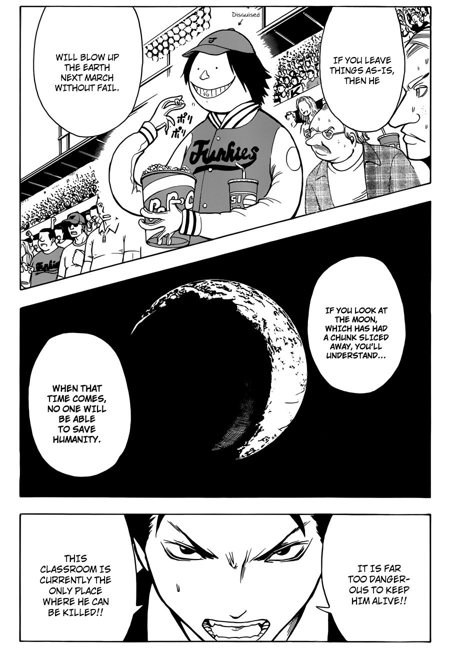 Ansatsu Kyoushitsu Chapter 2 page 10 - Chapter 2 : Baseball time.