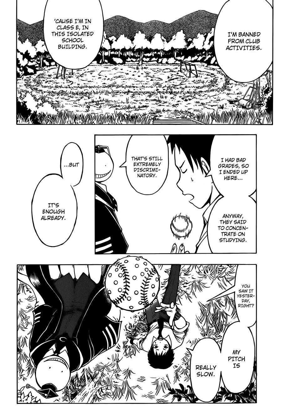 Ansatsu Kyoushitsu Chapter 2 page 13 - Chapter 2 : Baseball time.
