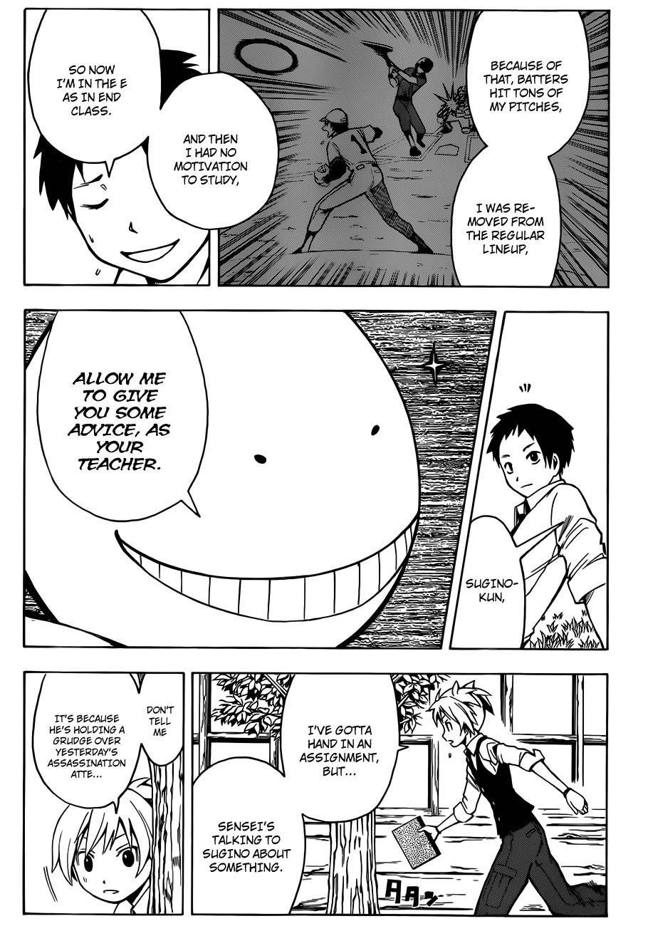 Ansatsu Kyoushitsu Chapter 2 page 14 - Chapter 2 : Baseball time.