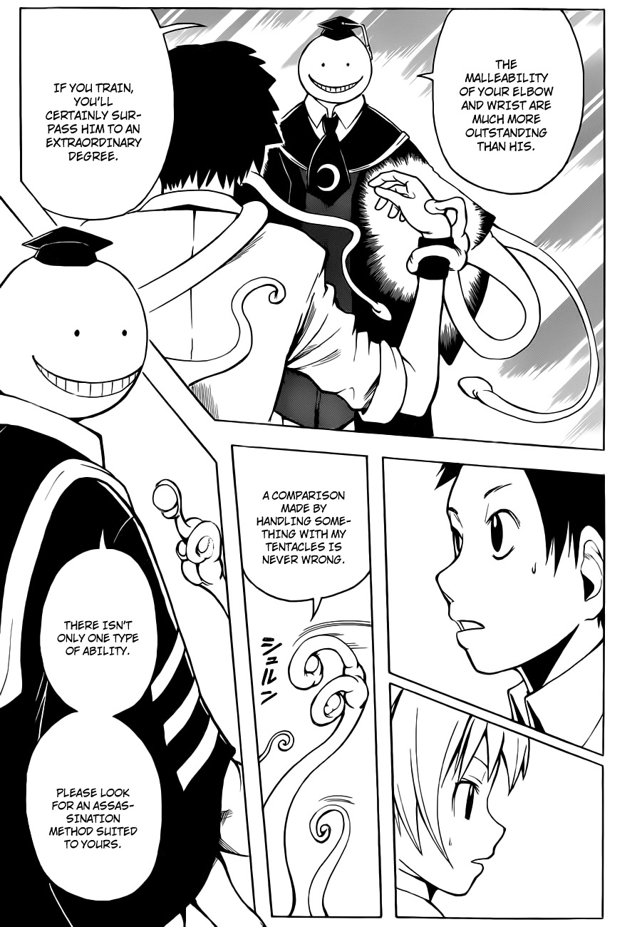Ansatsu Kyoushitsu Chapter 2 page 18 - Chapter 2 : Baseball time.