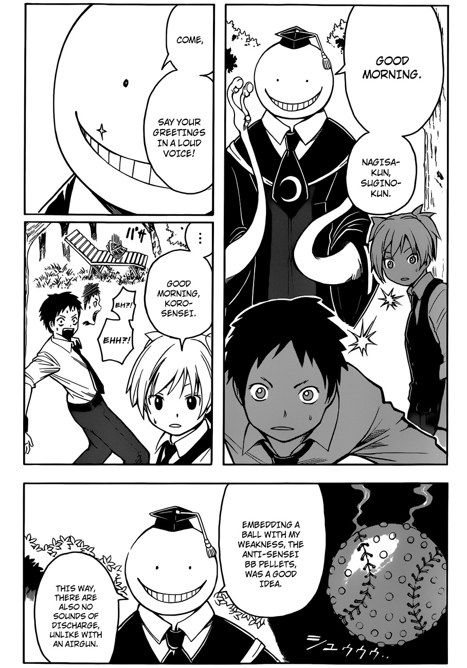 Ansatsu Kyoushitsu Chapter 2 page 5 - Chapter 2 : Baseball time.