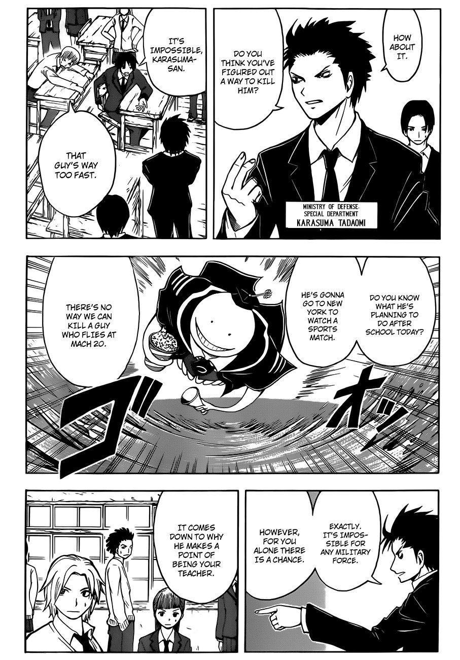Ansatsu Kyoushitsu Chapter 2 page 9 - Chapter 2 : Baseball time.