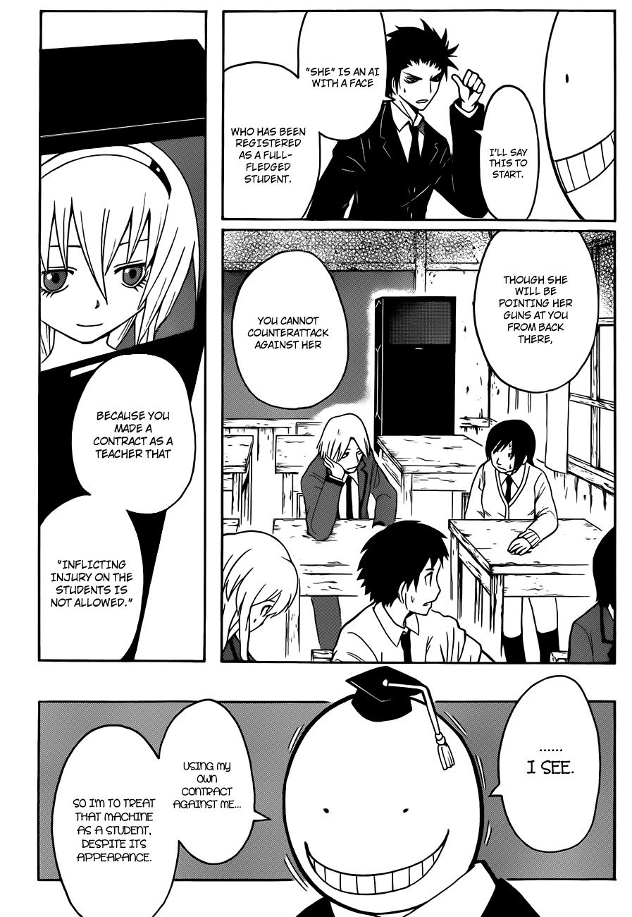 Ansatsu Kyoushitsu Chapter 20 page 11 - Chapter 20 : Transfer Student Time.