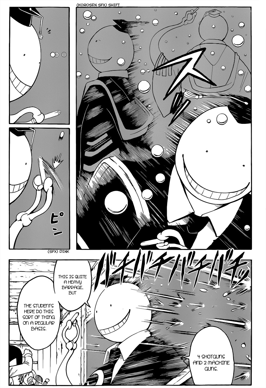 Ansatsu Kyoushitsu Chapter 20 page 14 - Chapter 20 : Transfer Student Time.