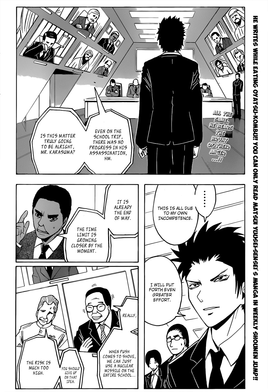 Ansatsu Kyoushitsu Chapter 20 page 3 - Chapter 20 : Transfer Student Time.