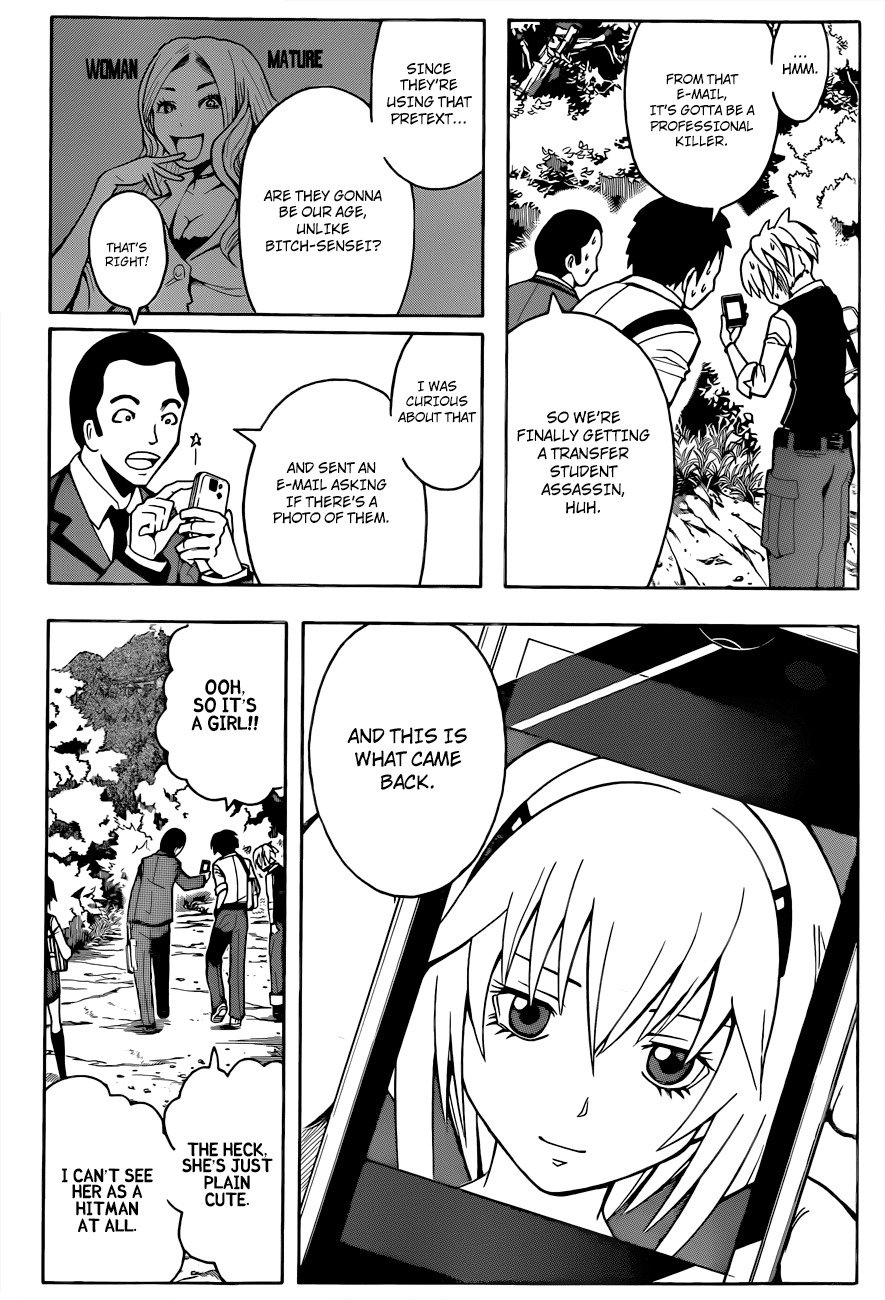 Ansatsu Kyoushitsu Chapter 20 page 7 - Chapter 20 : Transfer Student Time.
