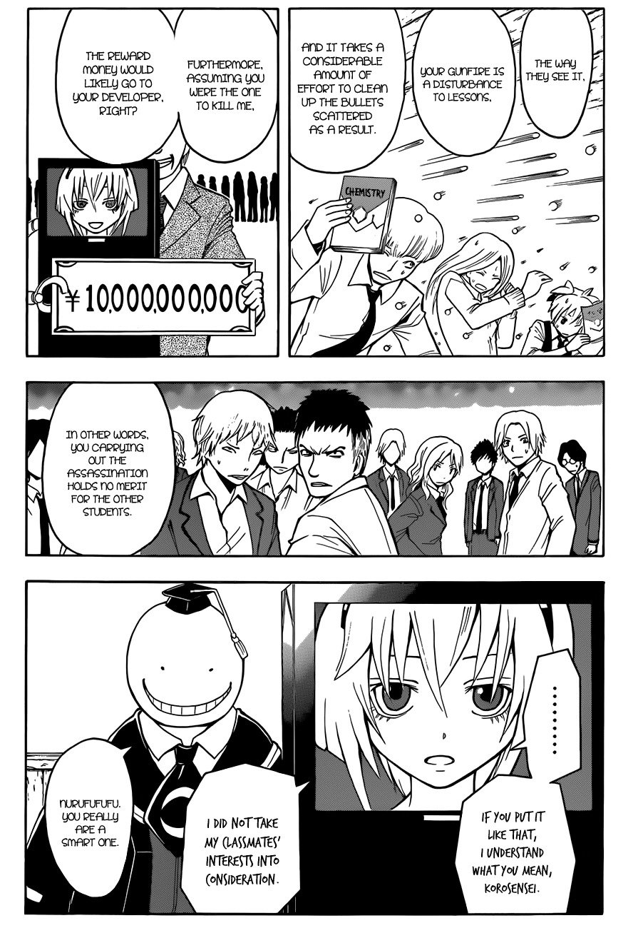 Ansatsu Kyoushitsu Chapter 21 page 12 - Chapter 21 : Improvement Time