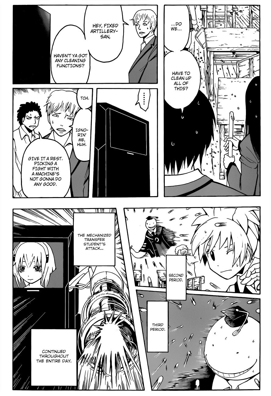 Ansatsu Kyoushitsu Chapter 21 page 6 - Chapter 21 : Improvement Time
